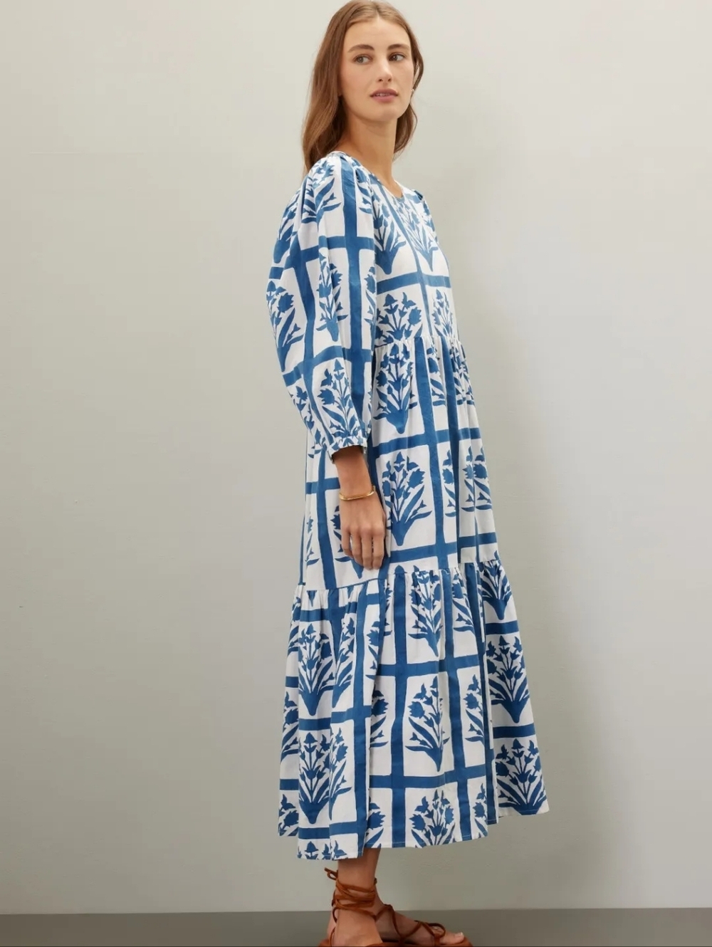 SZ Blockprints Orti Dress Size Small MSRP $368